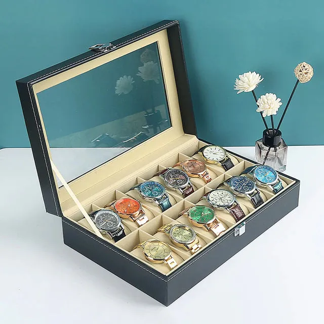 Watch and Jewellery organzier in best quality leather material.