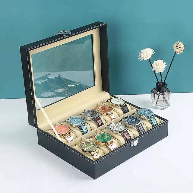 Watch and Jewellery organzier in best quality leather material.