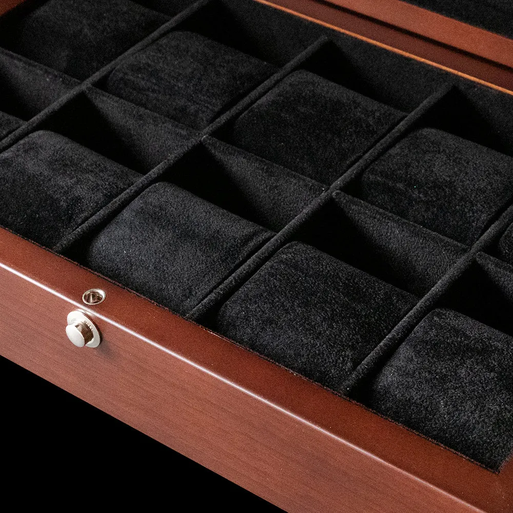 Watch Box - 10 Slot High Quality Solid Walnut