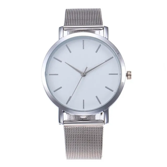 Watches Rose Gold Simple Fashion  Women Wrist Watch Luxury Ladies Watch Women