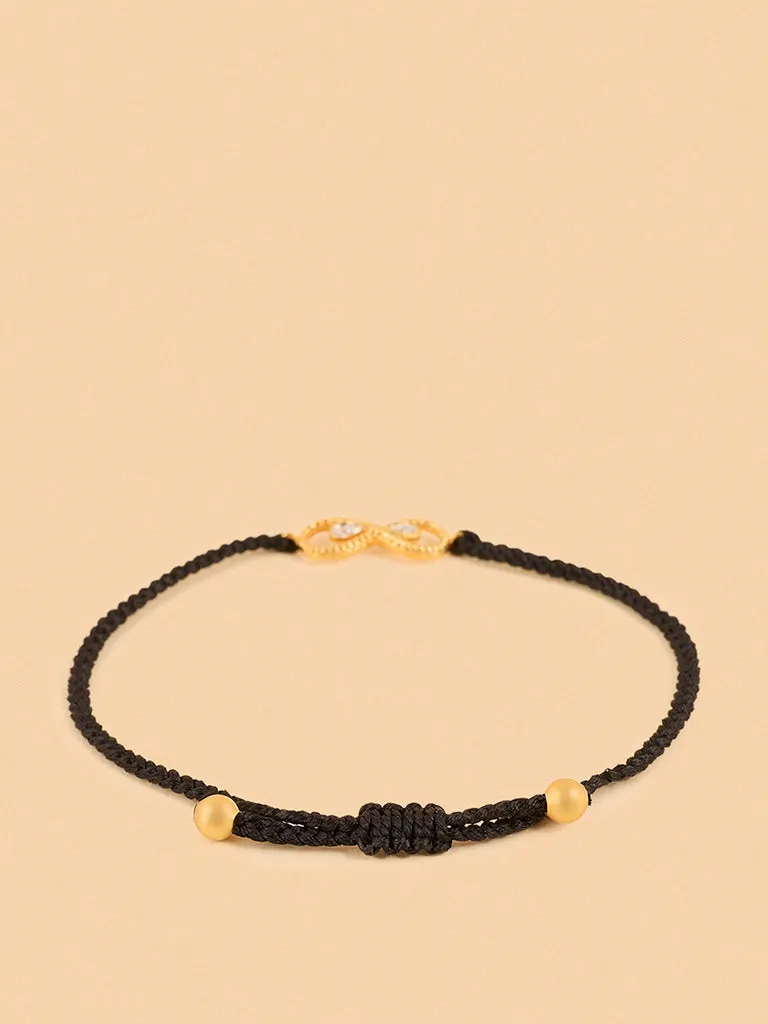 Westside X Pome Braided Infinity Lab-Diamond Bracelet