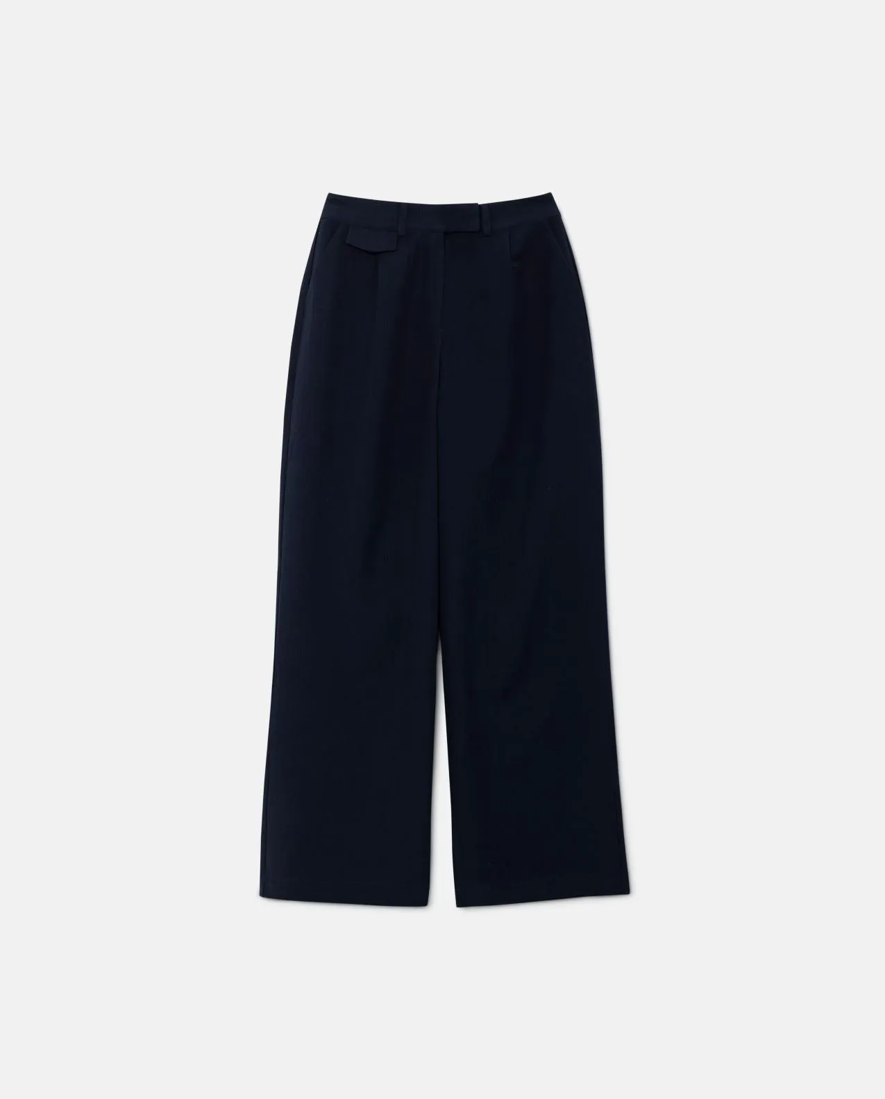 Wild Pony Navy Crepe Trouser
