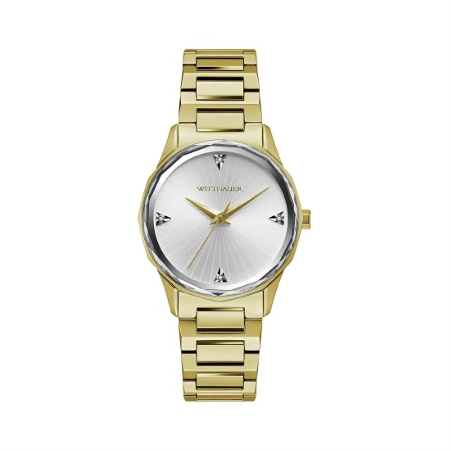 Wittnauer Round Dial Stainless Steel Watch Band. WN4106