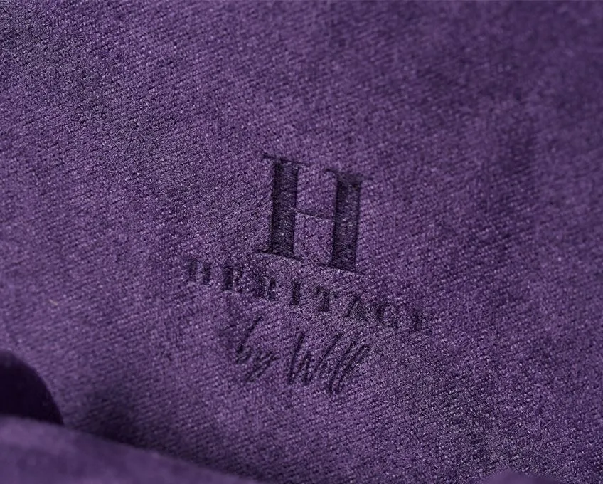 WOF Watch Roll Heritage Black Purple