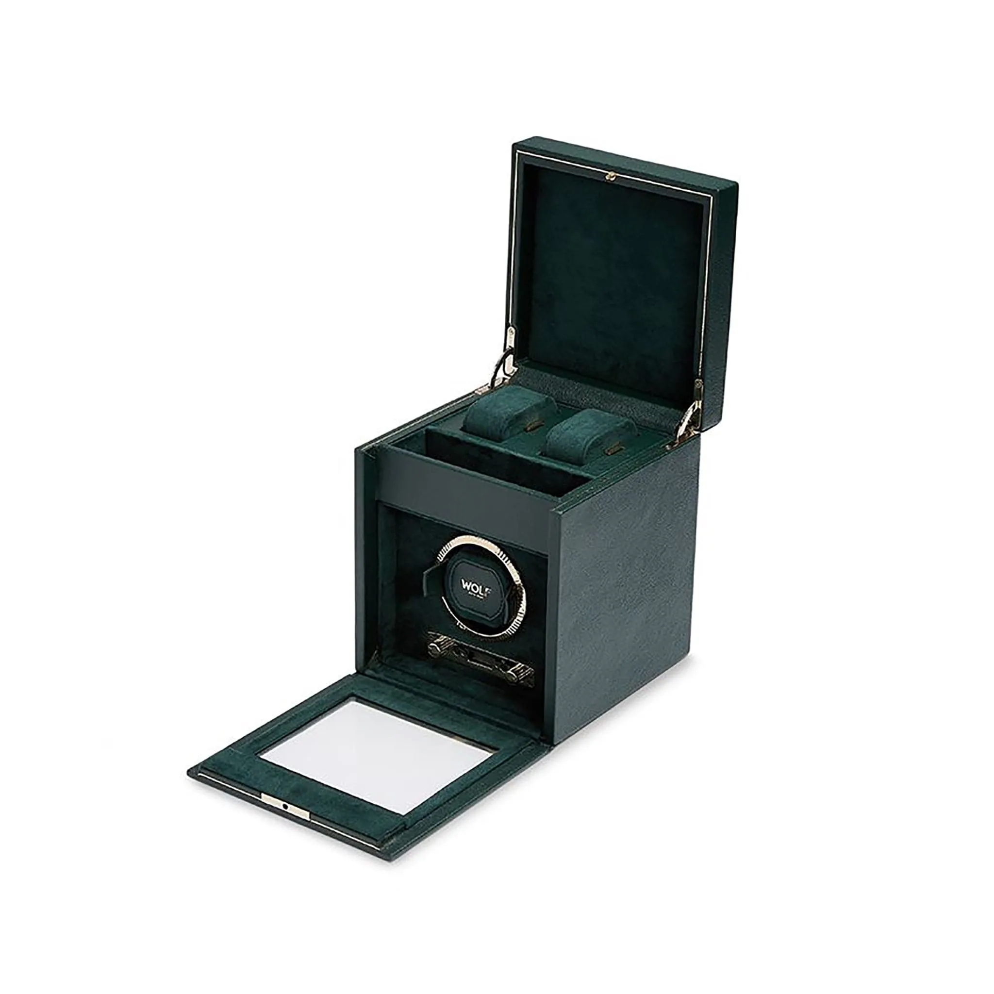 WOLF 1834 British Racing Green Single Watch Winder