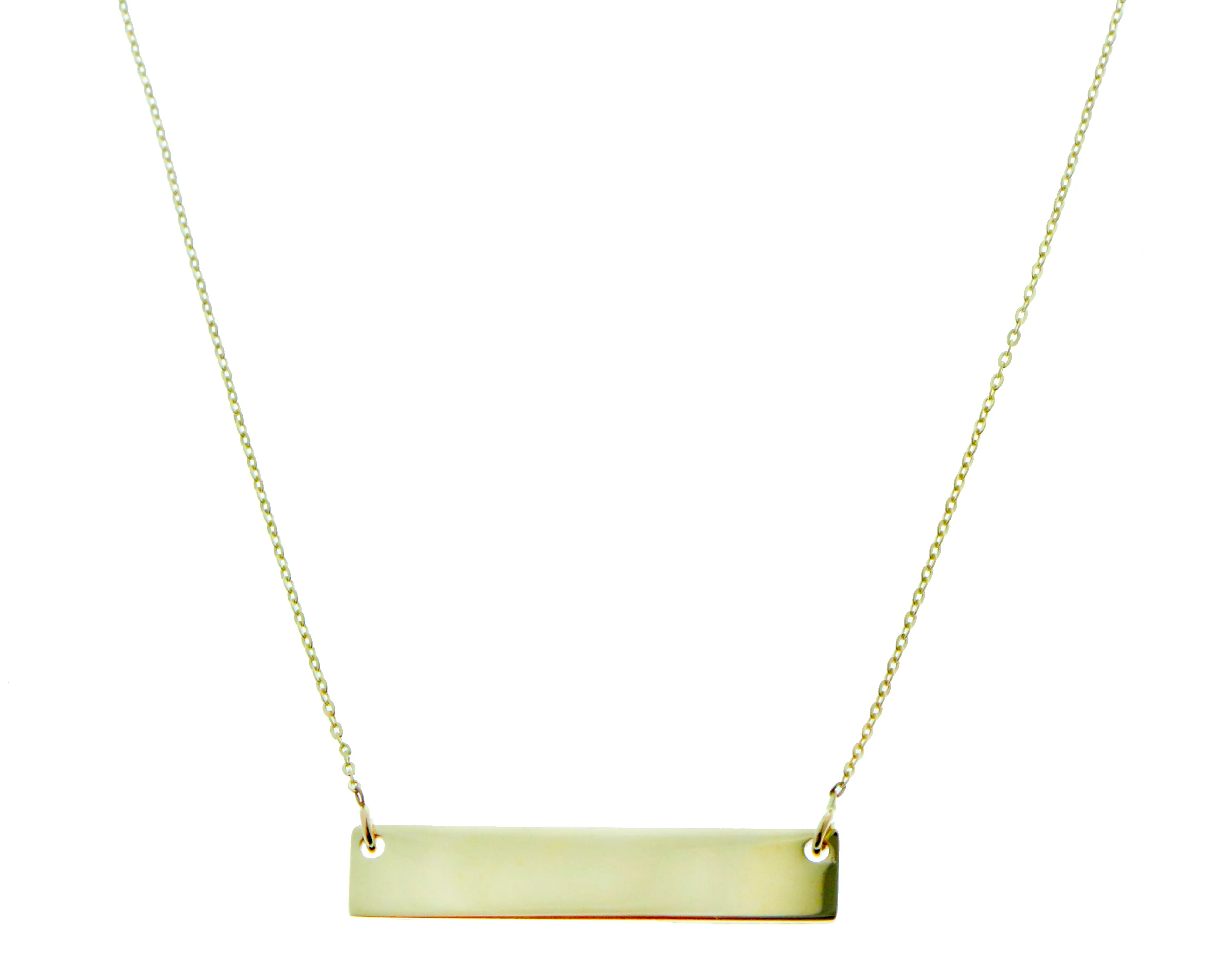 Yellow gold necklace